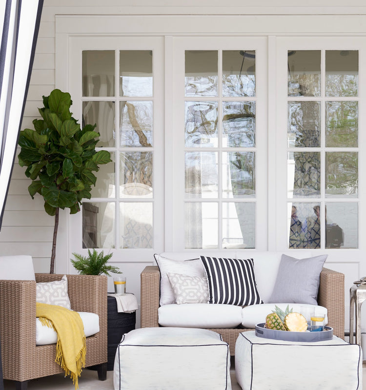 Square Pouf Pillows