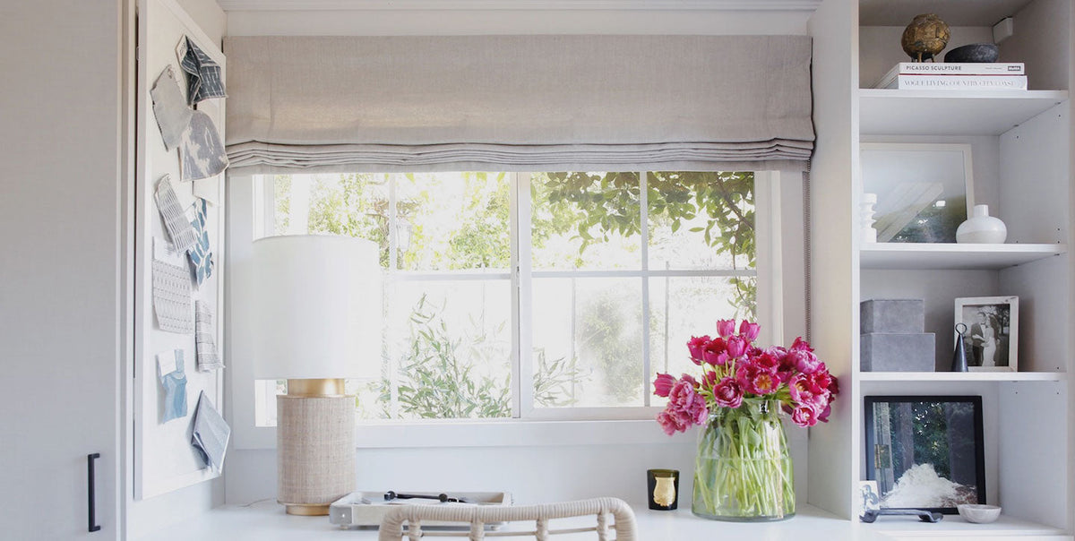 Flat Roman Shades