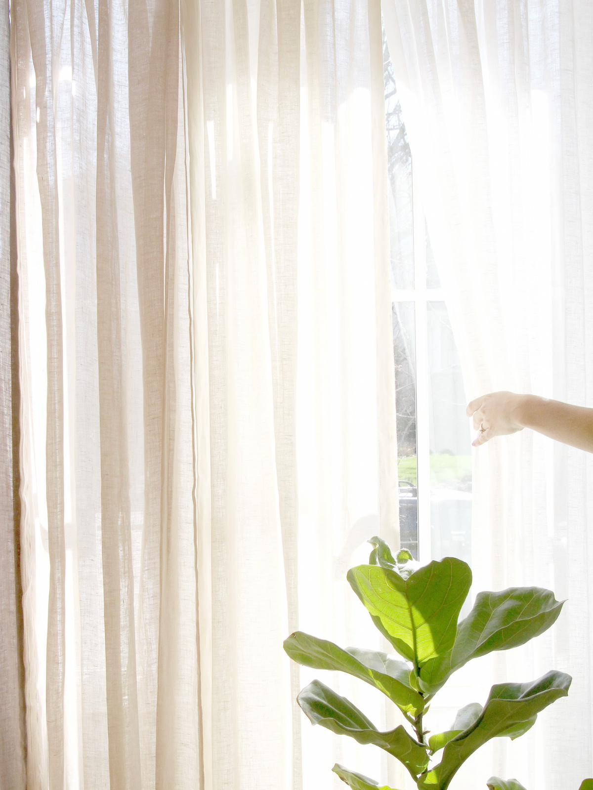 Linen Sheer Drapery