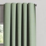 Back Tab Curtains in Classic Linen - Olive