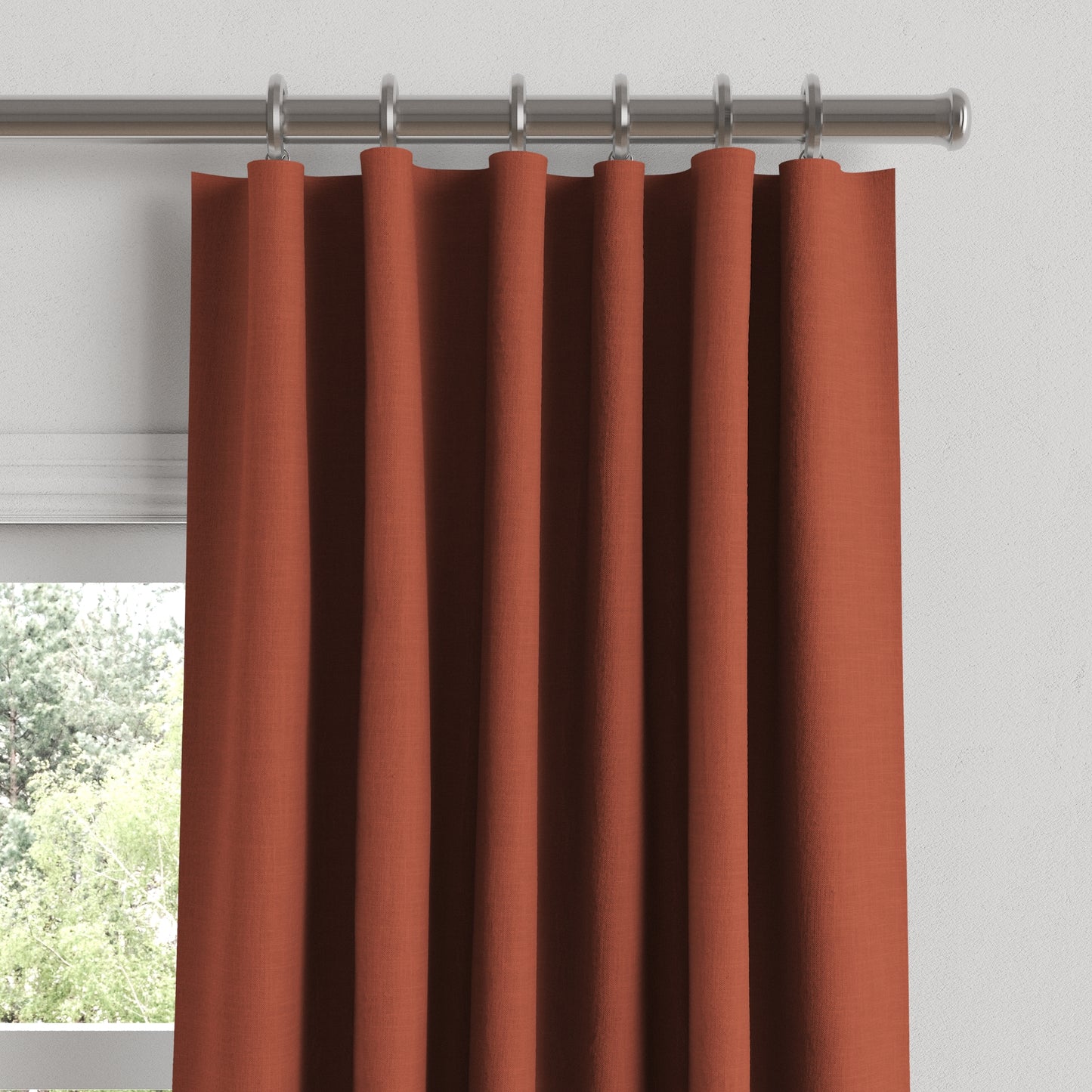 Convertible Drapery in Classic Linen - Canyon