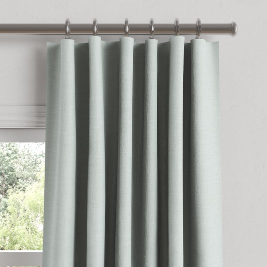 Convertible Drapery in Classic Linen - Mint