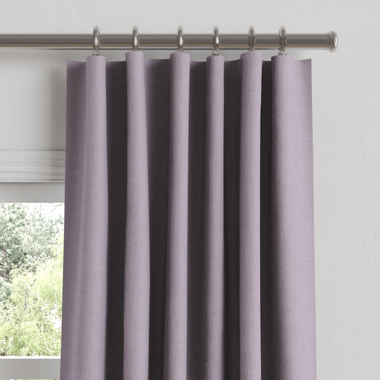 Convertible Drapery in Classic Linen - Orchid