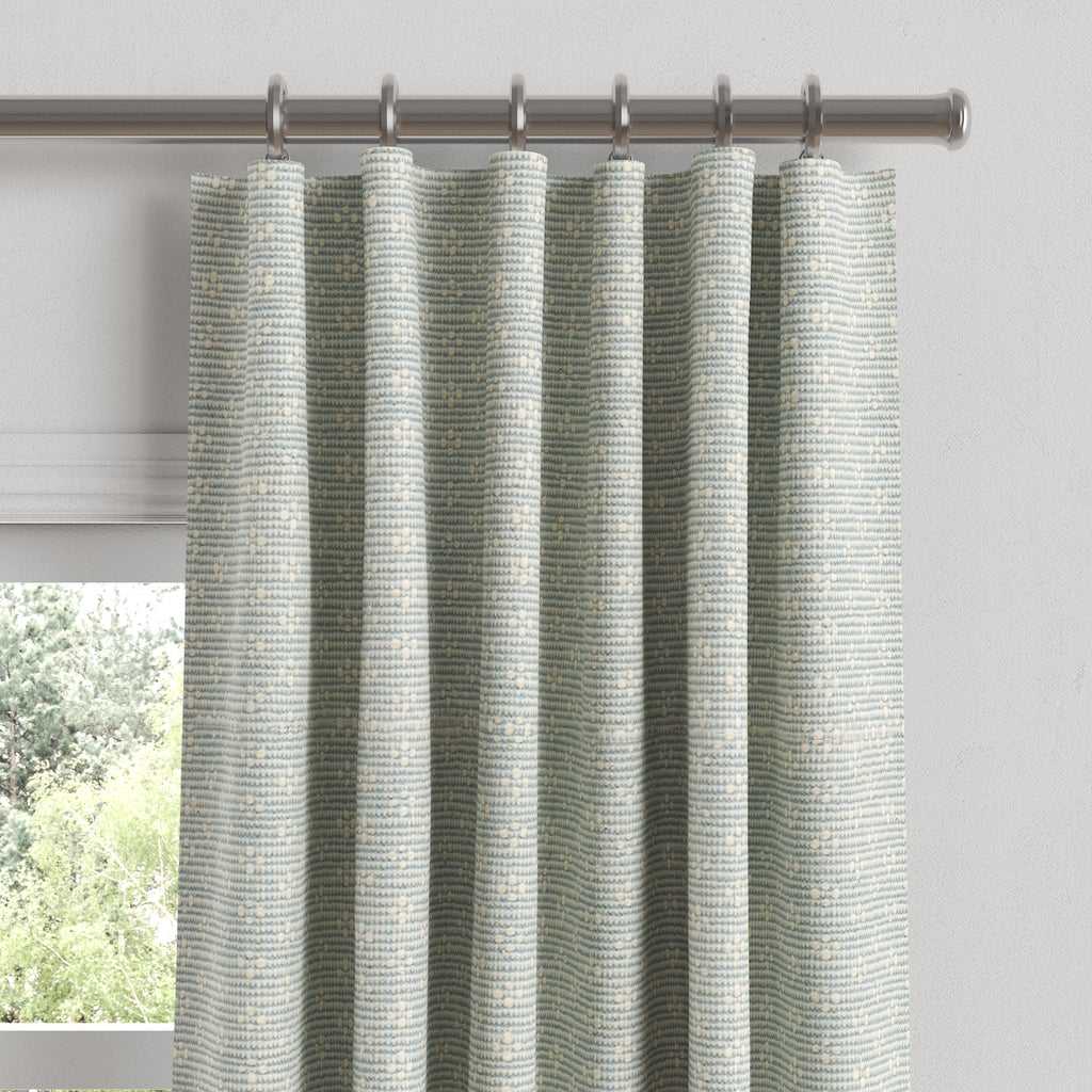 Convertible Drapery in Ditsy - Fresh Blue