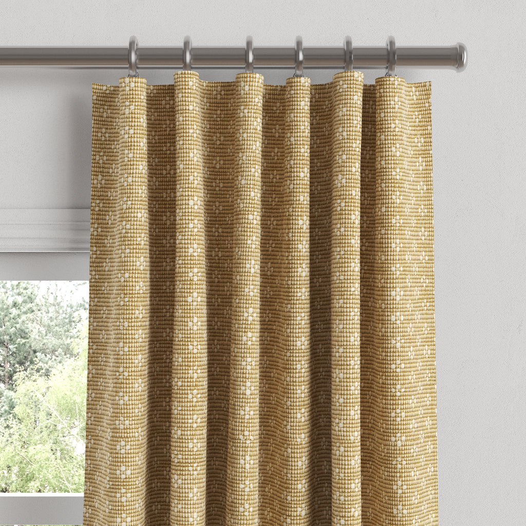 Convertible Drapery in Ditsy - Saddle