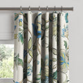 Convertible Drapery in Fleur De Leaf - True Blue