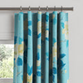 Convertible Drapery in Grandma's Floral - Pale Blue