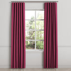 Convertible Drapery in Lush Linen - Beet