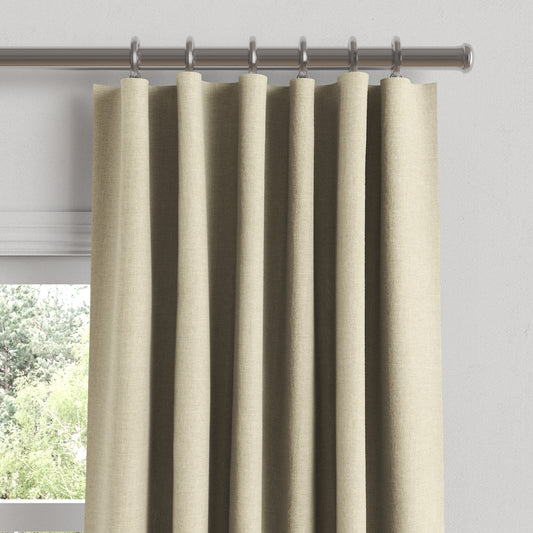 Convertible Drapery in Lush Linen - Mushroom