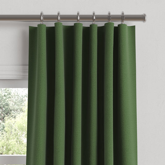 Convertible Drapery in Lush Linen - Forest