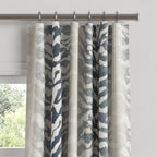 Convertible Drapery in Tiger - Blue