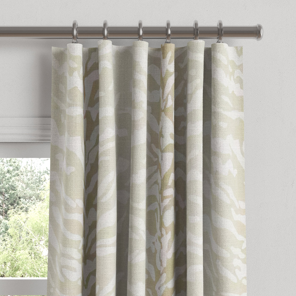 Convertible Drapery in Tiger - Linen