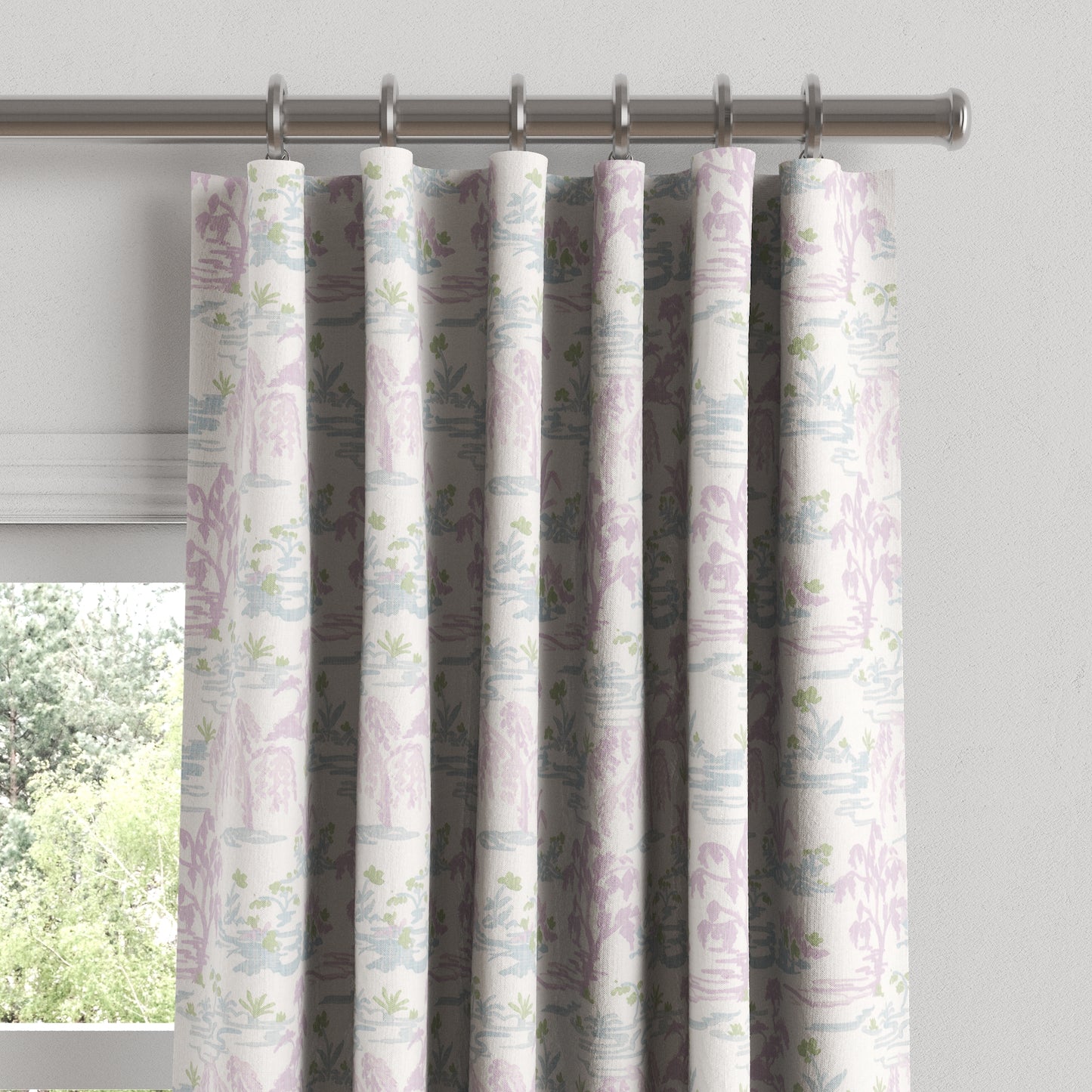 Convertible Drapery in Meadow - Lavender