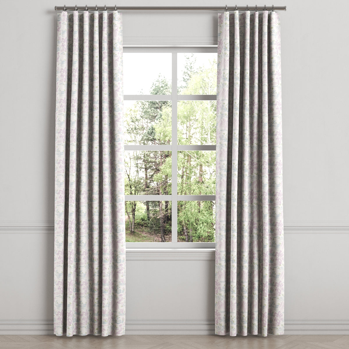 Convertible Drapery in Meadow - Lavender