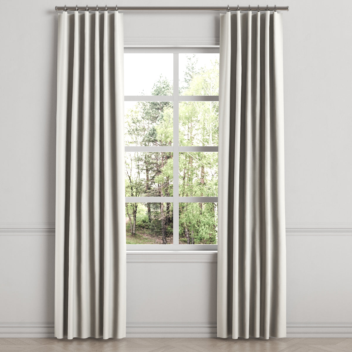 Convertible Drapery in Classic Linen - Cloud