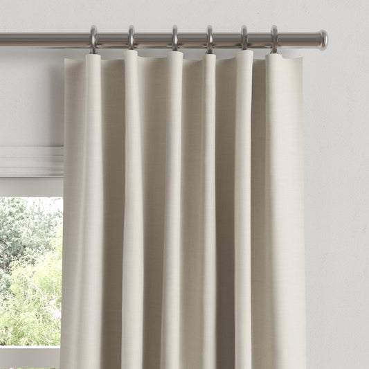 Convertible Drapery in Classic Linen - Heathered Dove