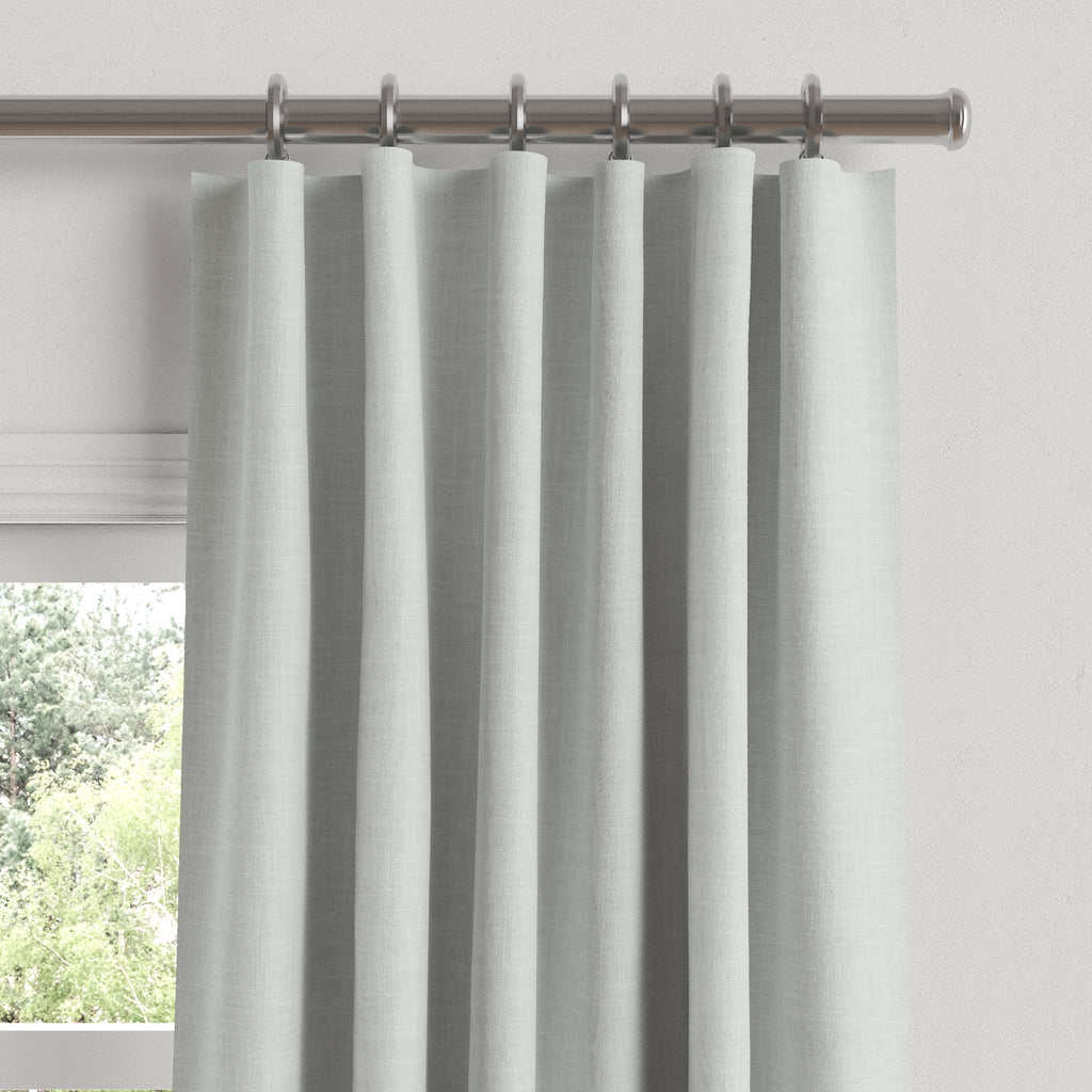 Convertible Drapery in Classic Linen - Oyster