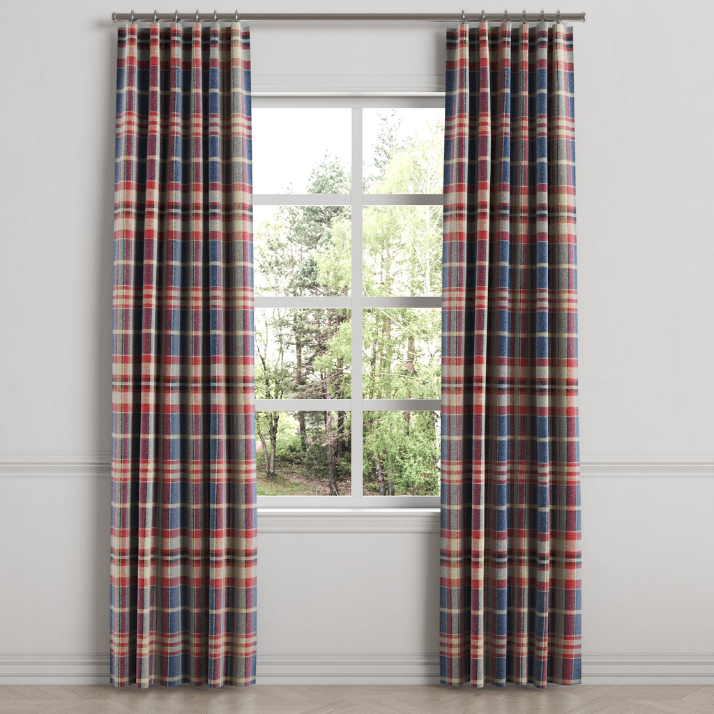 Convertible Drapery in Tartan - Flannel