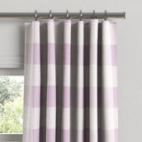 Convertible Drapery in Lilac Buffalo Check