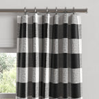Convertible Drapery in Buffalo Check - Black