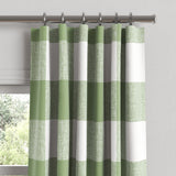 Convertible Drapery in Buffalo Check - Sage