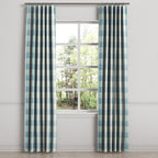 Convertible Drapery in Foxy Plaid - Harbor