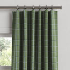 Convertible Drapery in Check With Me - Pine