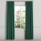 Convertible Drapery in Slubby Linen - Spruce