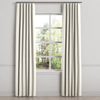 Convertible Drapery in Slubby Linen - White