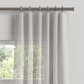 Convertible Drapery in Linen Sheer - Dim Gray