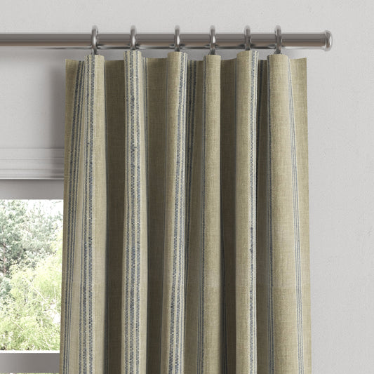Convertible Drapery in Nautical Stripes - Shoreline