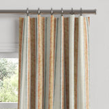 Convertible Drapery in French Laundry Stripe - Apricot