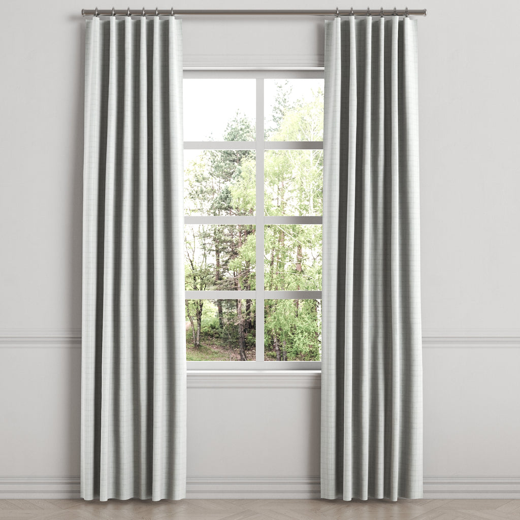Convertible Drapery in 100% Linen - Salt Air
