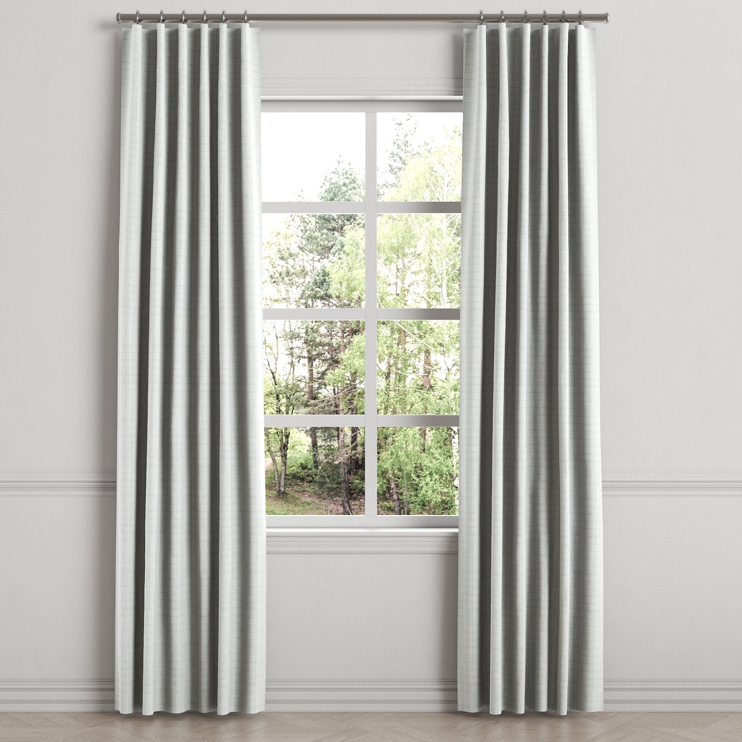 Convertible Drapery in 100% Linen - Salt Air