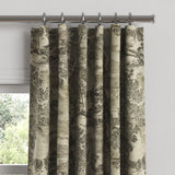 Convertible Drapery in Country Toile - Onyx