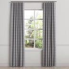 Convertible Drapery in Gingham - Black