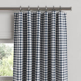 Convertible Drapery in Gingham - Navy