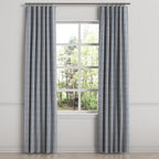 Convertible Drapery in Gingham - Navy