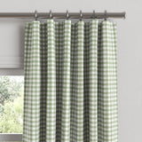 Convertible Drapery in Gingham - Sage