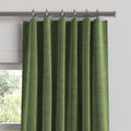 Convertible Drapery in Classic Velvet - Aloe