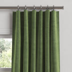 Convertible Drapery in Classic Velvet - Aloe