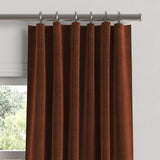 Convertible Drapery in Classic Velvet - Spice