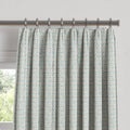 Euro Pleat Drapery in Positive Print - Rain