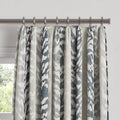 Euro Pleat Drapery in Tiger - Blue