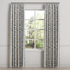 Euro Pleat Drapery in Tiger - Blue