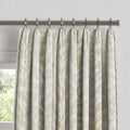 Euro Pleat Drapery in Tiger - Linen