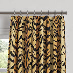Euro Pleat Drapery in Tiger - Bold