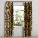 Euro Pleat Drapery in Tiger - Bold