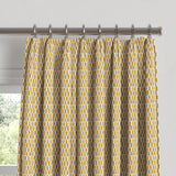 Euro Pleat Drapery in Checking In - Honey