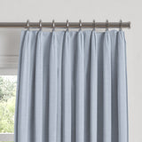 Euro Pleat Drapery in Classic Linen - Opal